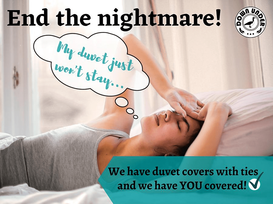Duvet Cover Ties Corner