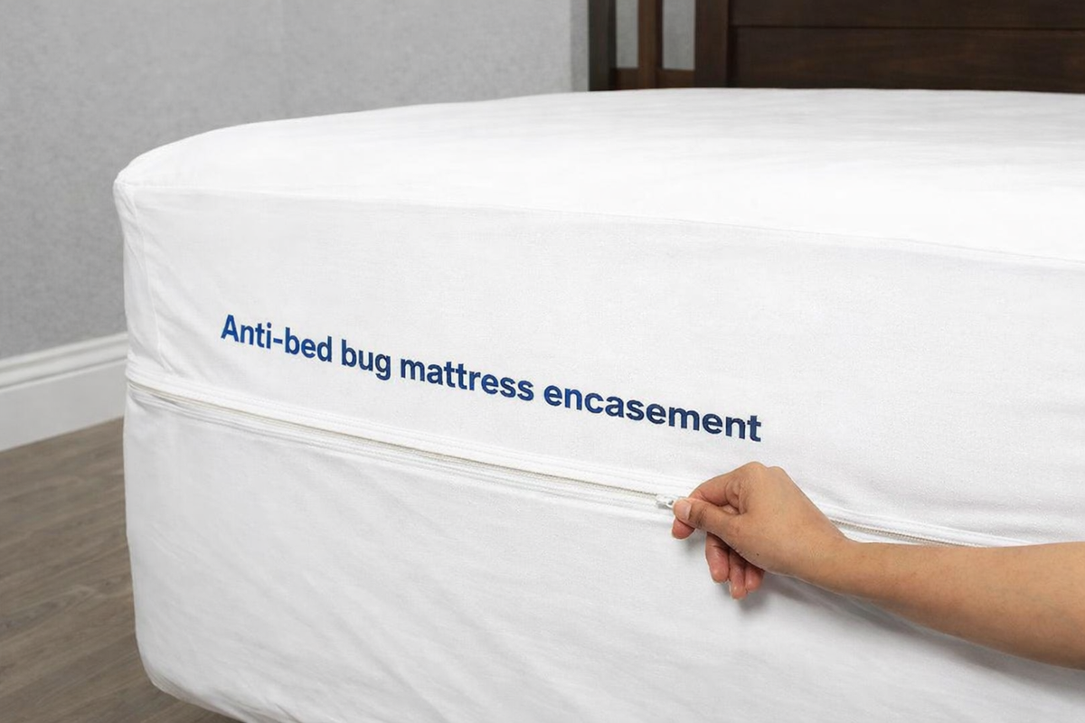 Sensation Anti-Bed Bug Mattress Encasement Protector