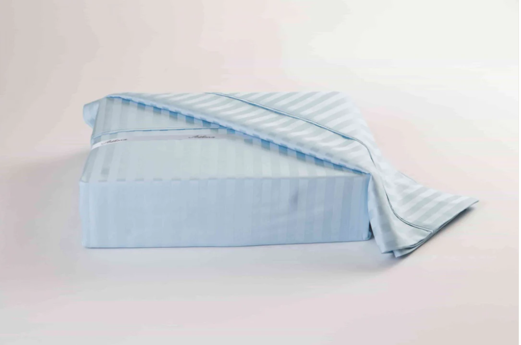 Damask Stripe Duvet Cover Set | 450TC | Down Under Bedding