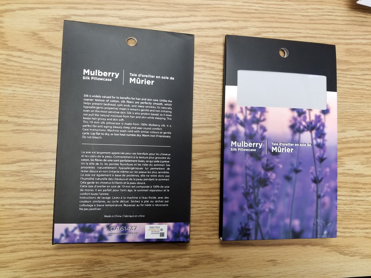 Anti Aging Silk Pillowcase 1PC 19MM