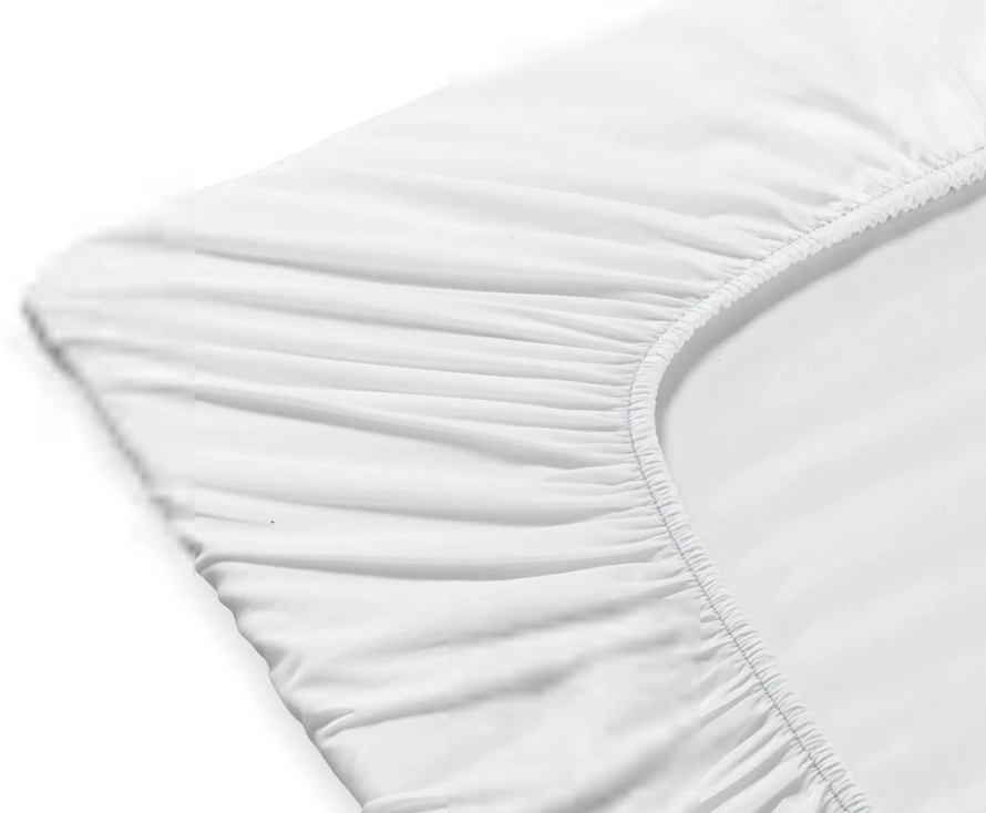 100% Cotton 17" Deep Pocket Fitted Sheet