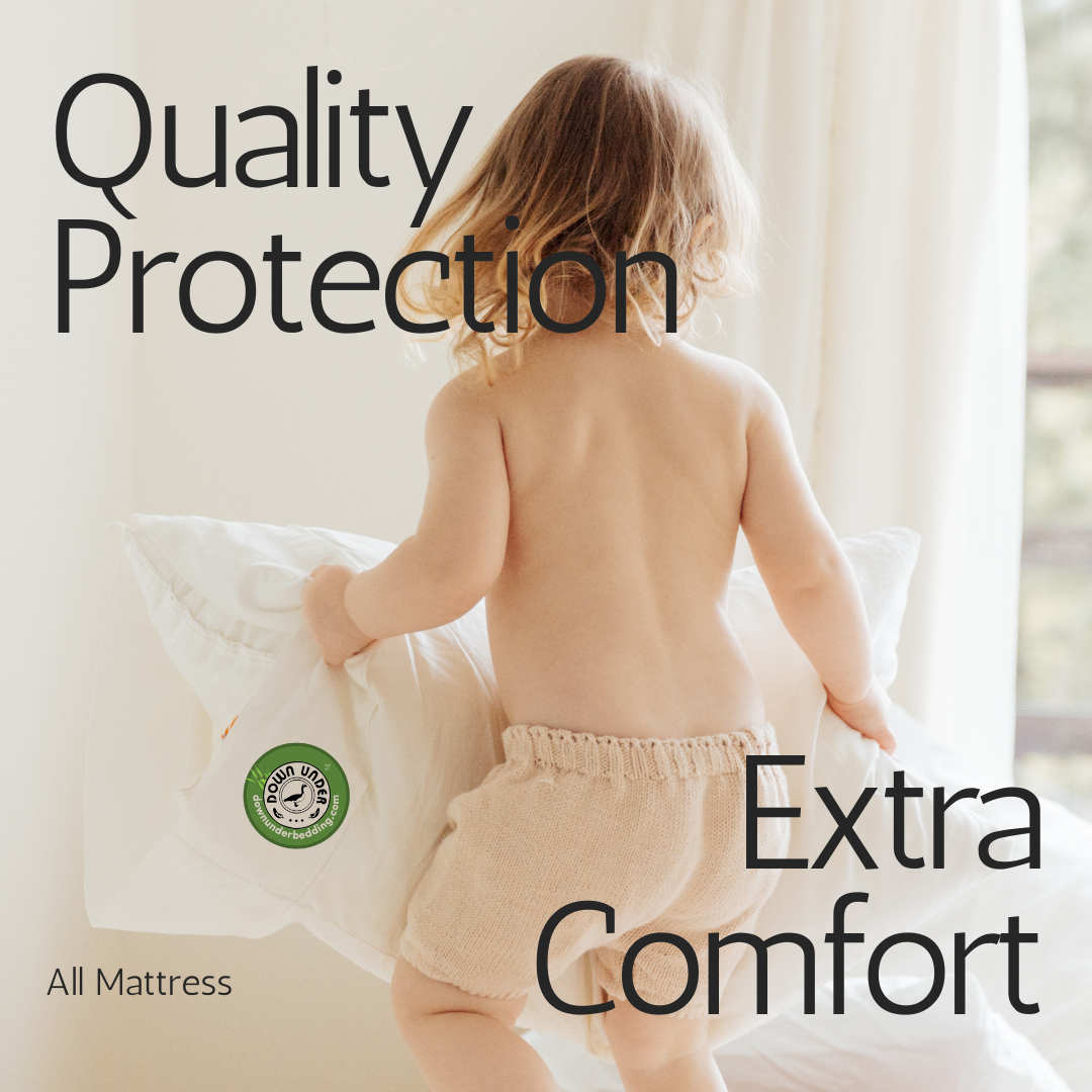 Cotton Mattress Pad Cover - Athena