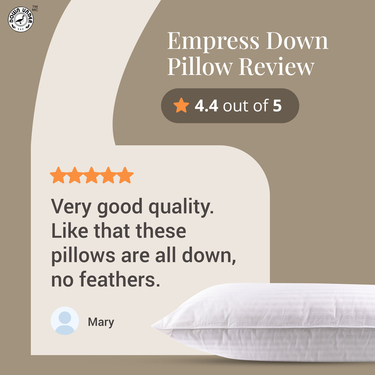down pillow sale