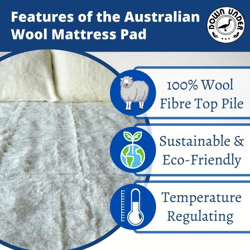 wool mattress protector