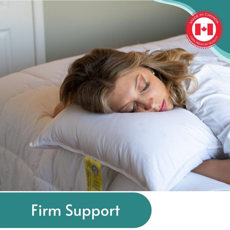 firm down pillow