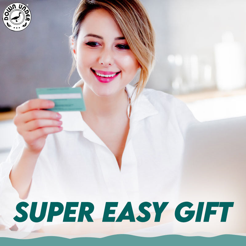 Gift Card from Down Under Bedding