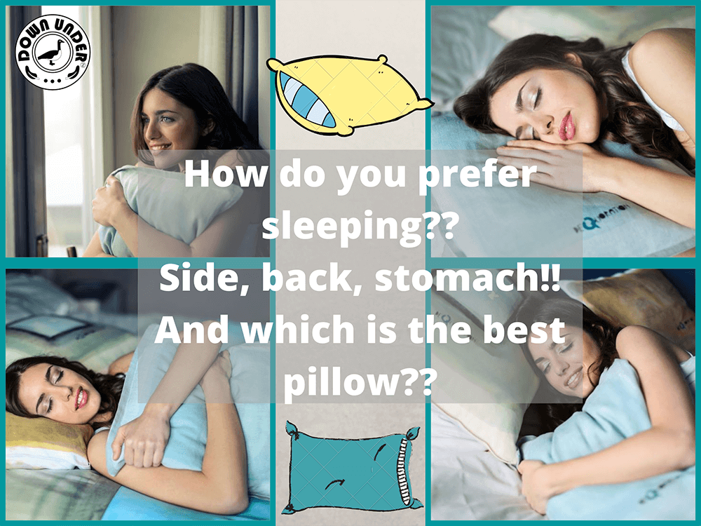 Best Pillows based on Sleeping Positions