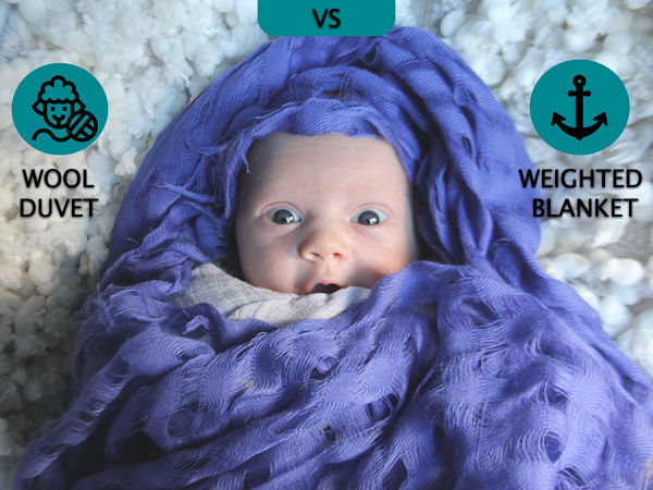 wool versus weighted blanket