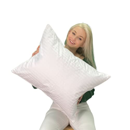  fluffy cervical anti-snoring goose duck down feather pillow