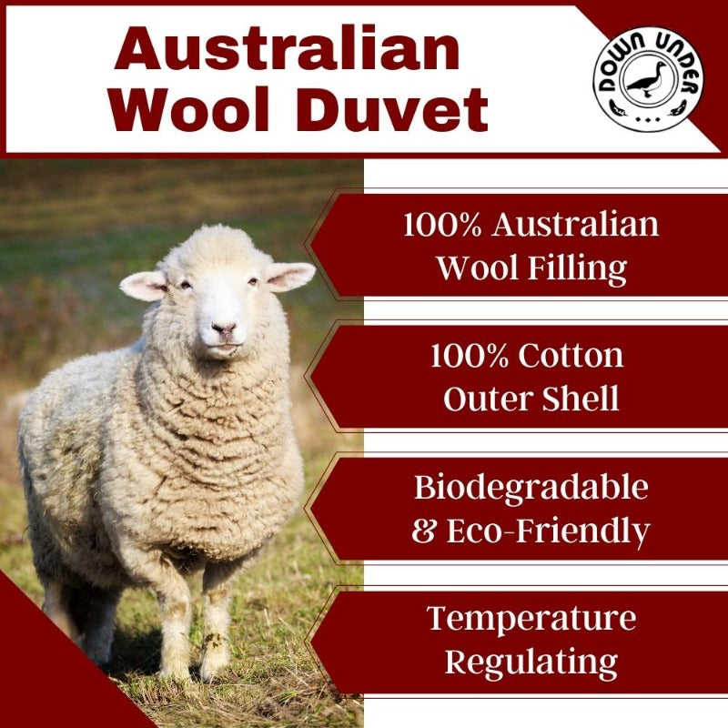 natural home australian wool duvet