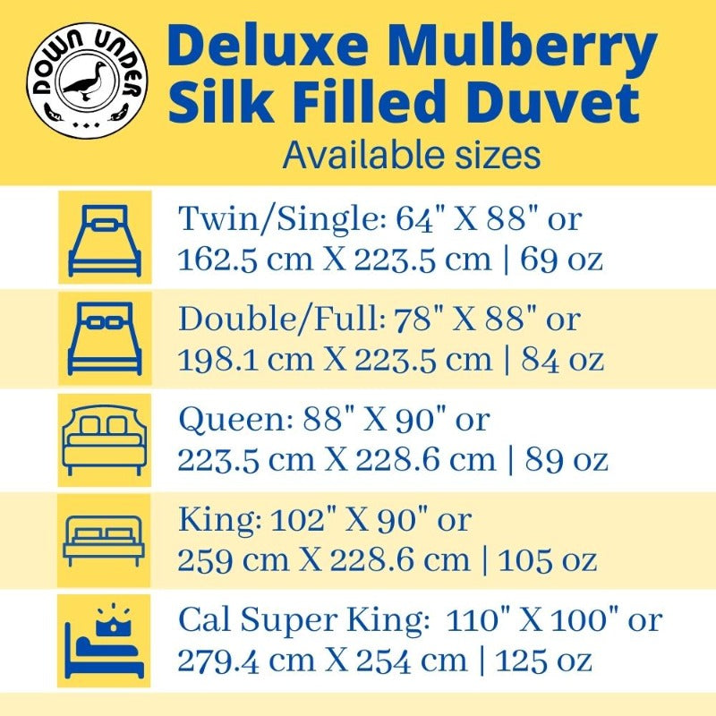 mulberry silk filling quilt
