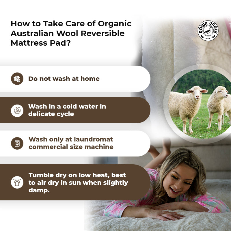 organic down mattress topper